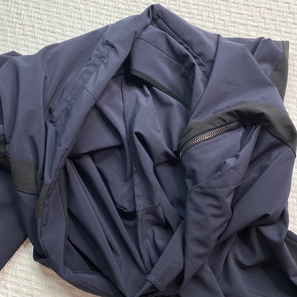 Athleta Gramercy Track Pants Navy Blue Sz 12 - Picture 11 of 16